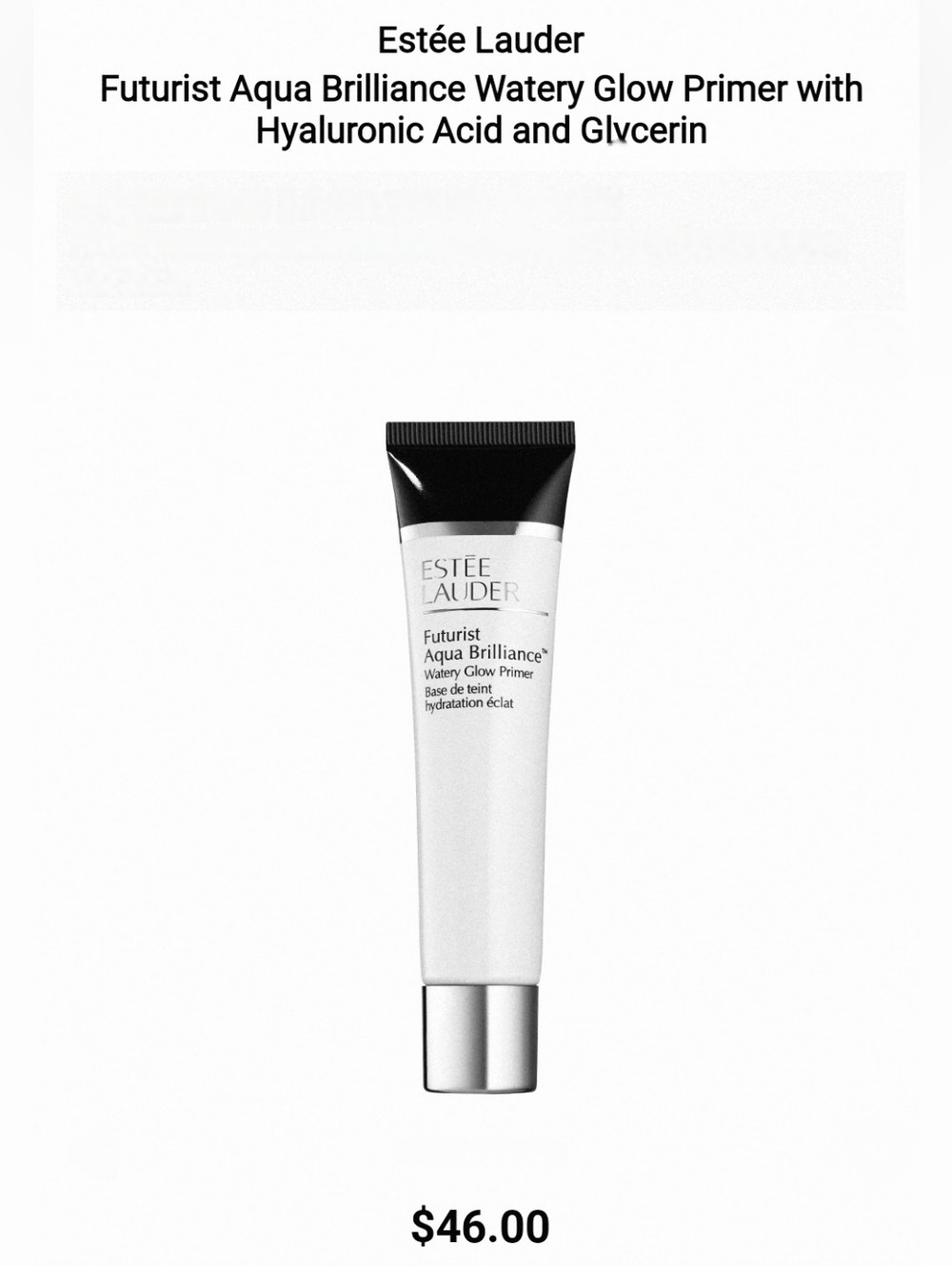 Estée Lauder Futurist Aqua Brilliance Watery Glow Primer